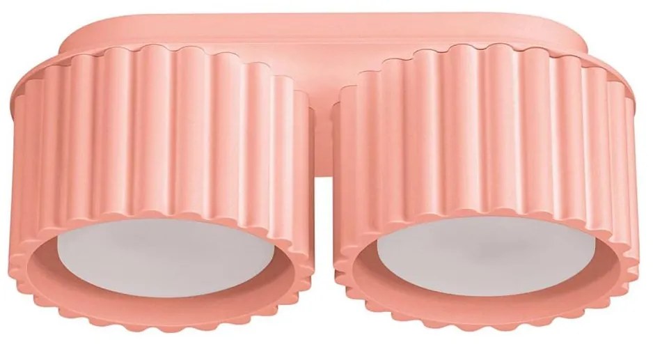 Sollux  SL.1828 - Точково осветително тяло AURA 2xGX53/10W/230V розово