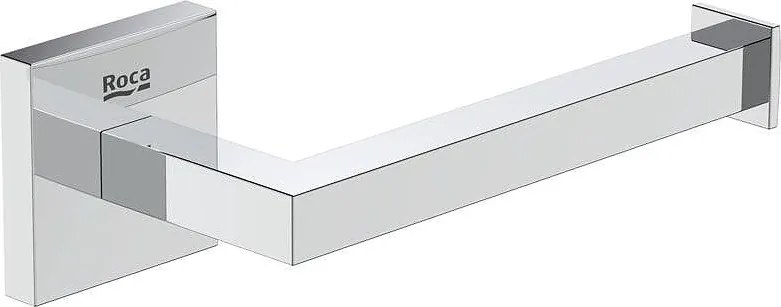 Държач за тоалетна хартия, A817613C00, Roca, без капак, метал, хром, 17.5х7.5х2.3см