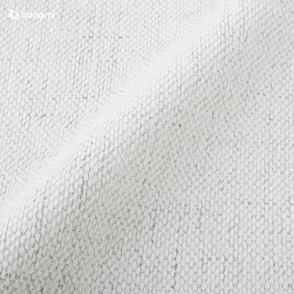 Бежово тапицирано двойно легло с място за съхранение с решетка 180x200 cm Jagna - Bobochic Paris