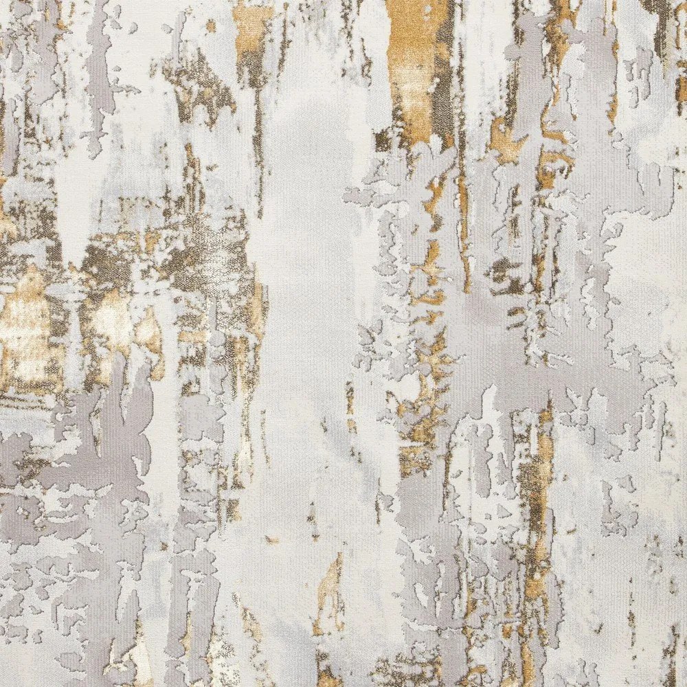 Сив/златист килим 170x120 cm Apollo - Think Rugs