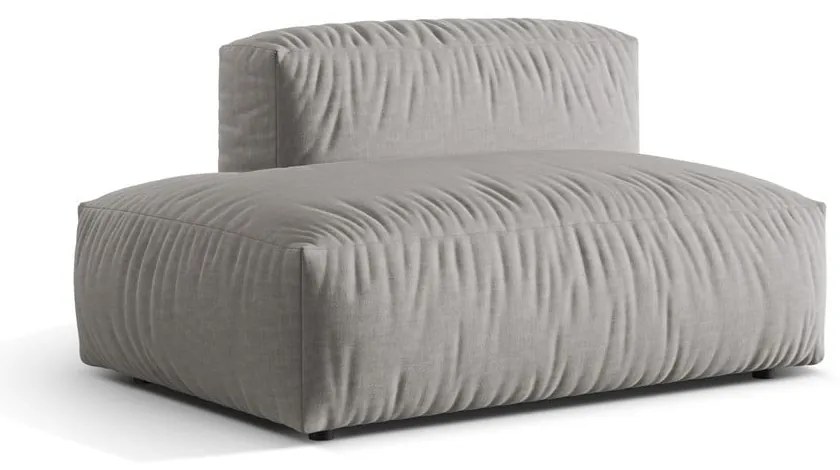 Светлосив модул за диван (ляв ъгъл) Martina – Micadoni Home