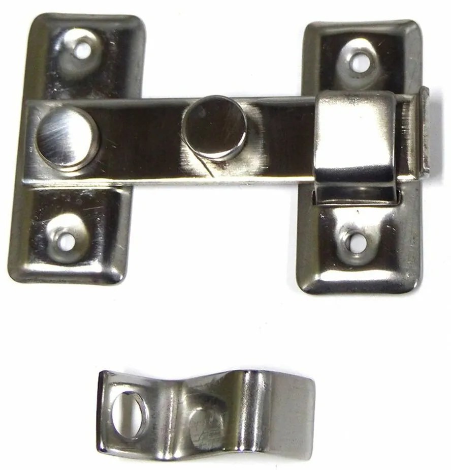 Door Hasp EDM С две лица Стомана Хромирано (8 cm)