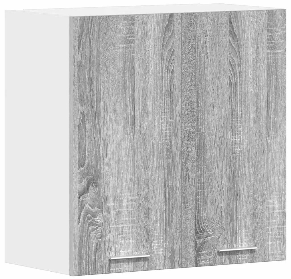 815112 vidaXL Окачен шкаф, Lyon сив сонома, 60x31x60 см, инженерно дърво