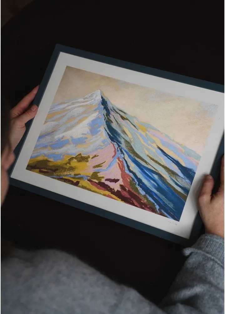 Постер 70x50 cm Velvet Peak III – Mandy Maria – The Poster Club