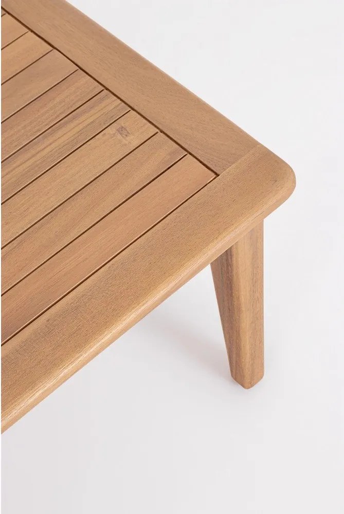 Градински комплект за отдих от масивна акация в естествен цвят за 4 Danubio – Bizzotto