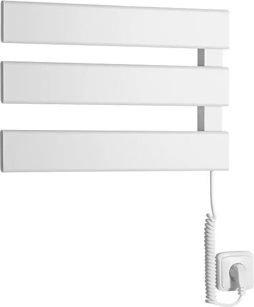 Aqualine - Електрически сушилник за кърпи ELVIS 50W 46x34 cm бял