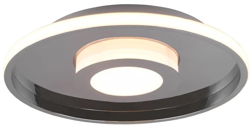 Метално LED осветително тяло за таван в блестящо сребро ø 40 cm Ascari - Trio