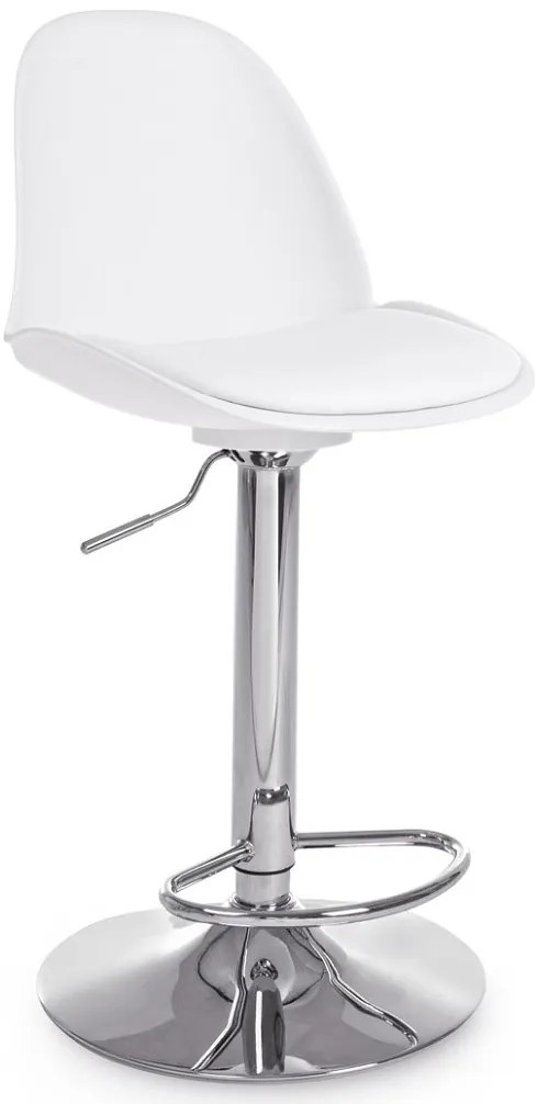 Бар стол Stacie-Бял (4) парчета