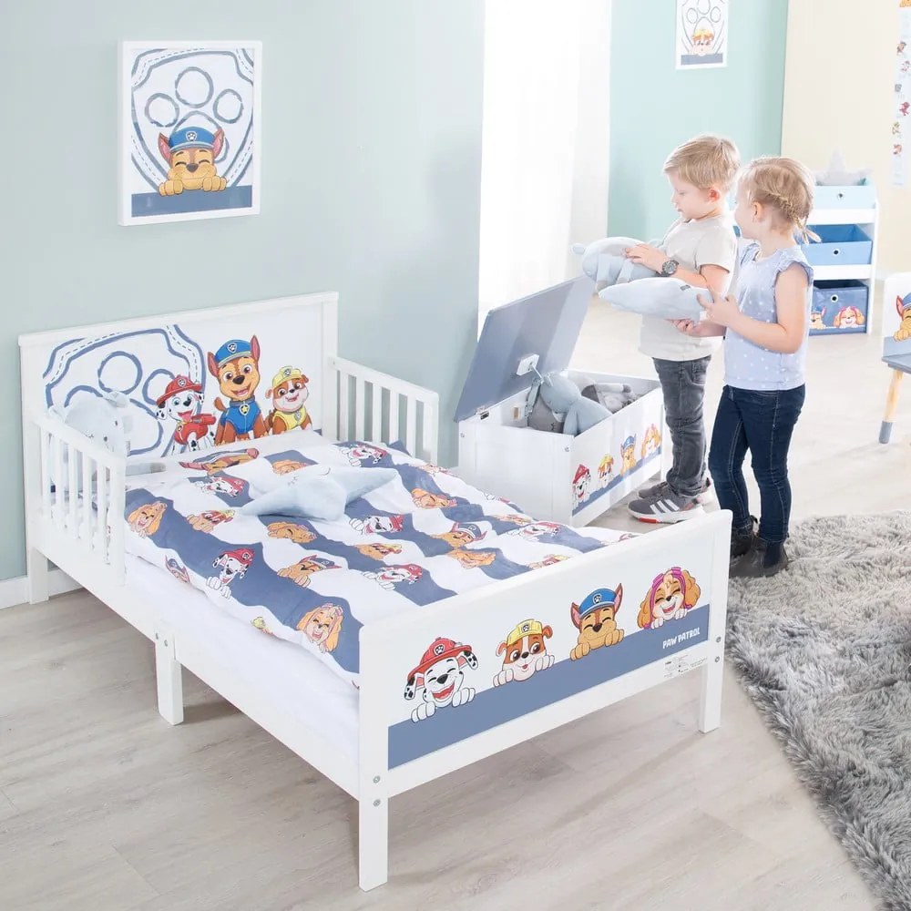 Памучно спално бельо за детско креватче 100x135 cm Paw Patrol – Roba