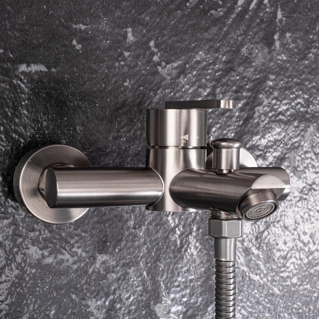 Смесител за вана Ontario Gun Grey