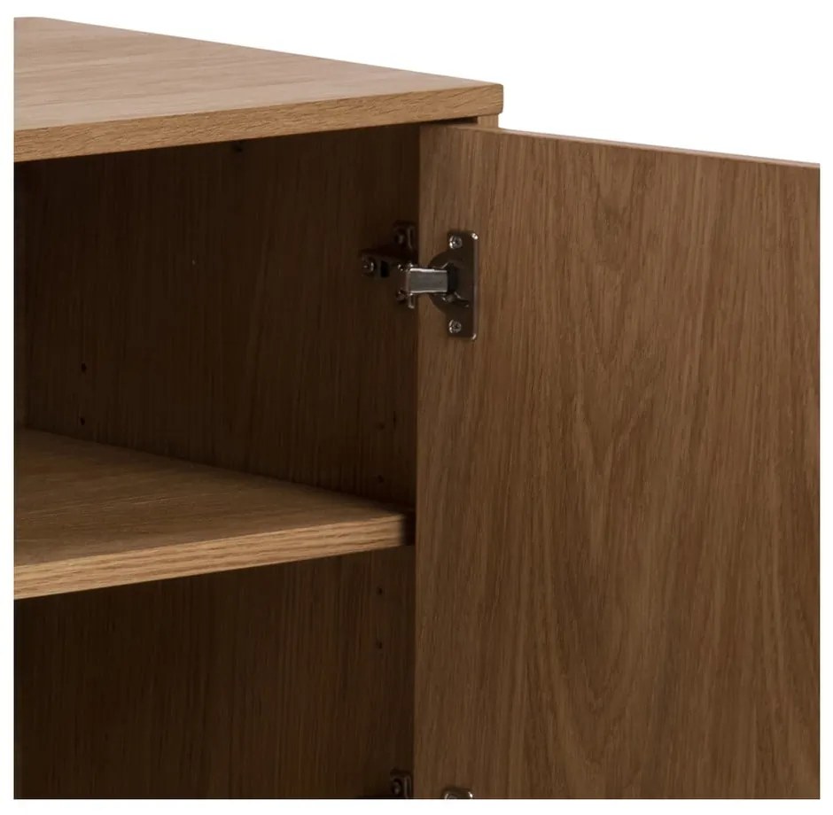 Нисък скрин от дъб 150x71 cm Brighton - Actona