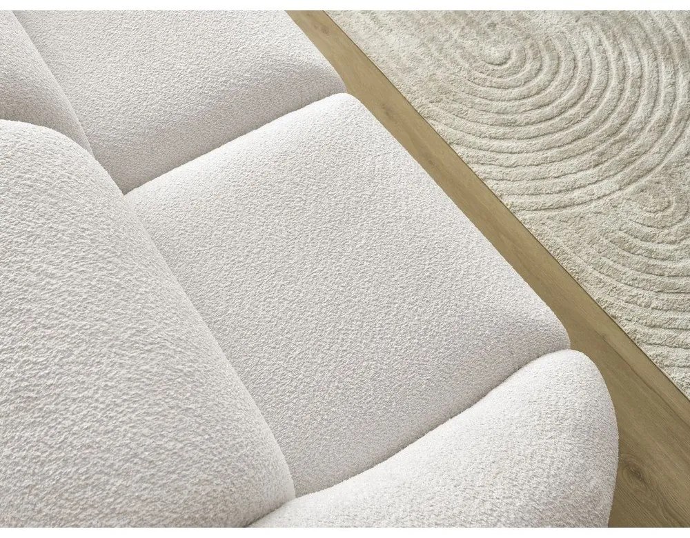 Бял диван от букле 230 cm Tina – Bobochic Paris