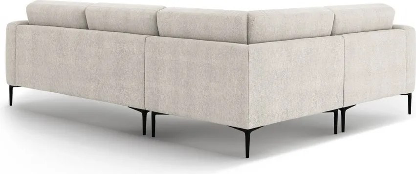 Бежов ъглов диван (ляв ъгъл/L форма) Bemy – Micadoni