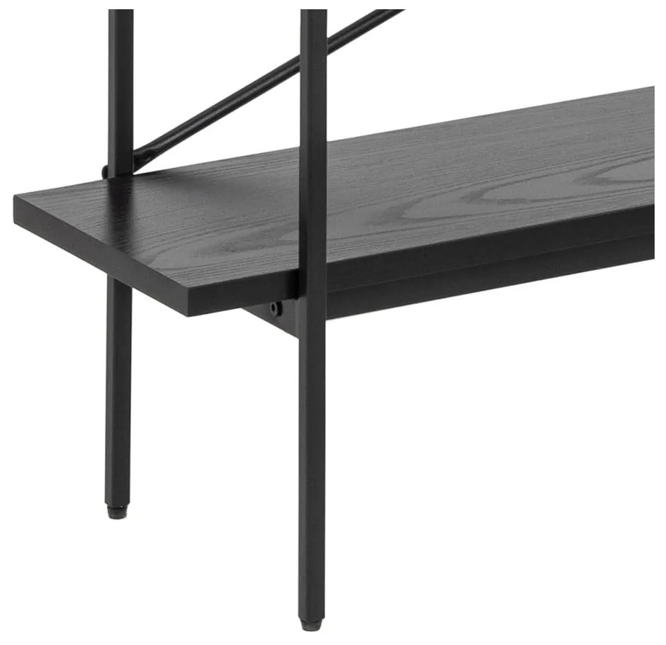 Черна библиотека 172x188x27 cm Angus – Actona