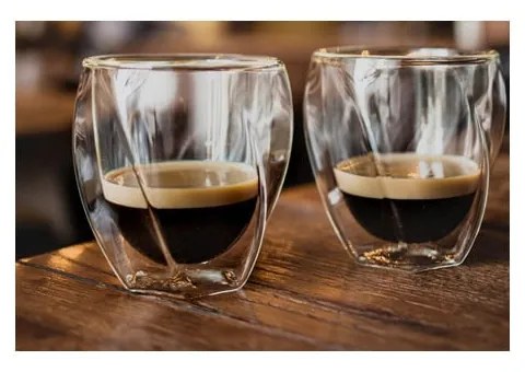 Чаши за капучино с двойни дъна в комплект от 2 бр. 250 ml Cristallo – Vialli Design