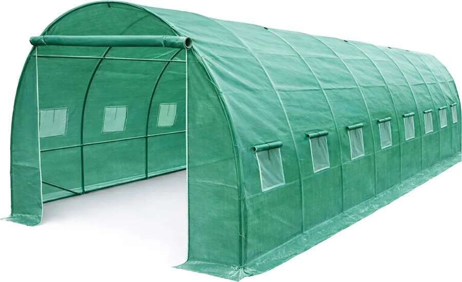 Качествен градински полиетиленов оранжерия 3 х 8 м