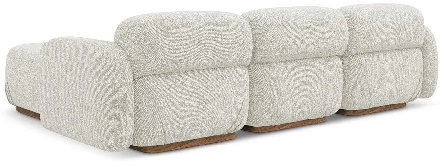 Кремав модулен ъглов диван (променлив) Ailani – Makamii