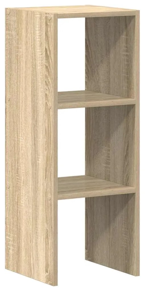 858807 vidaXL Библиотека стифиращи дъб сонома 30x30x80 см инженерно дърво