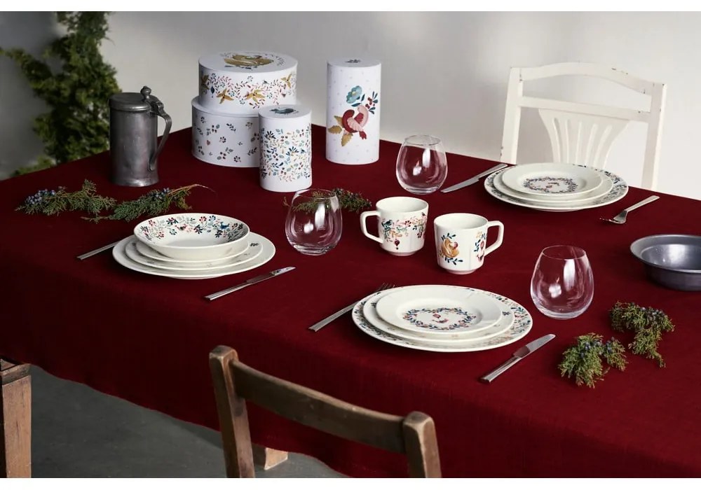 Бяла десертна порцеланова чиния ø 19,5 cm Grand Cru Cottage – Rosendahl