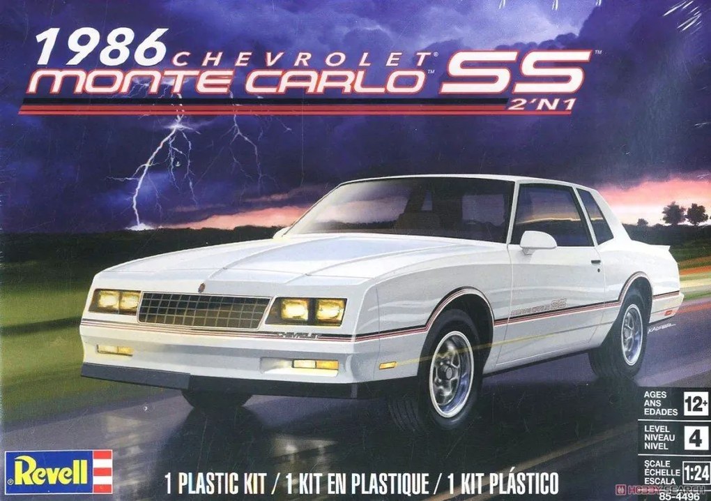 Revell - Сглобяем модел - Шевролет 1986 Monte Carlo R14496