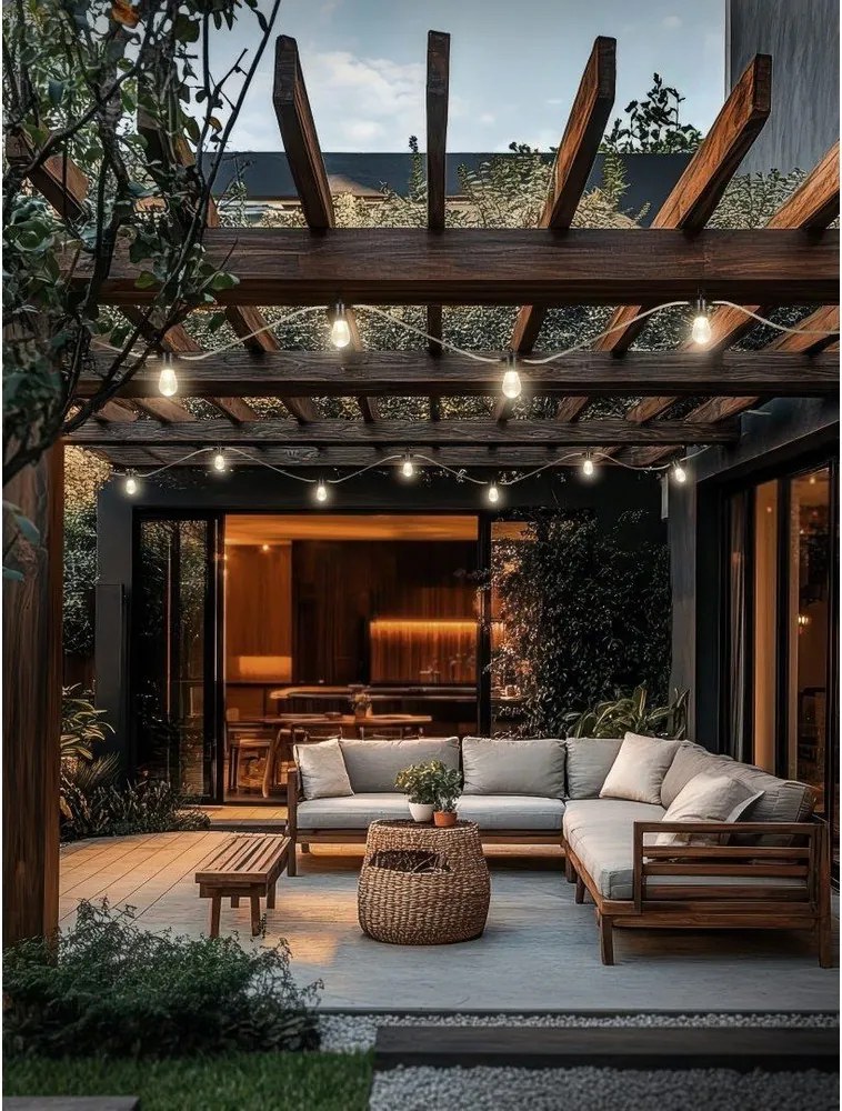 Светлинна верига брой крушки 8 бр. за контакт дължина 600 cm Ember – Reality