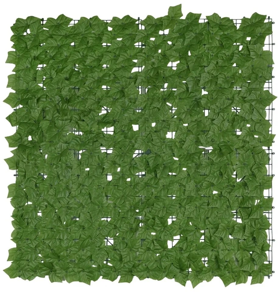 Зелен пластмасов балконски параван 300x100 cm Ivy – Maximex