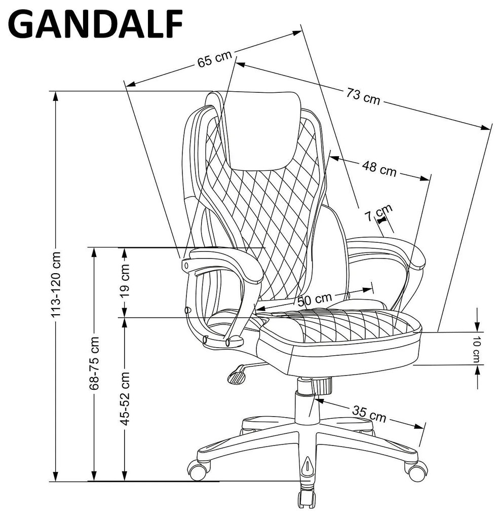 Офис стол GANDALF