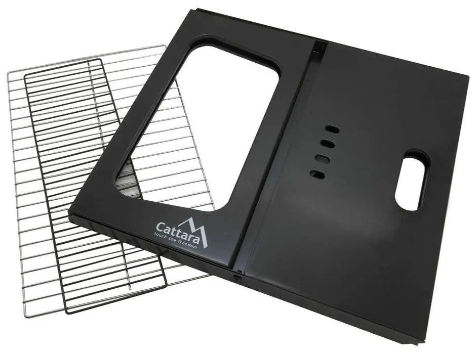 Сгъваема черна скара на дървени въглища Piran - Cattara