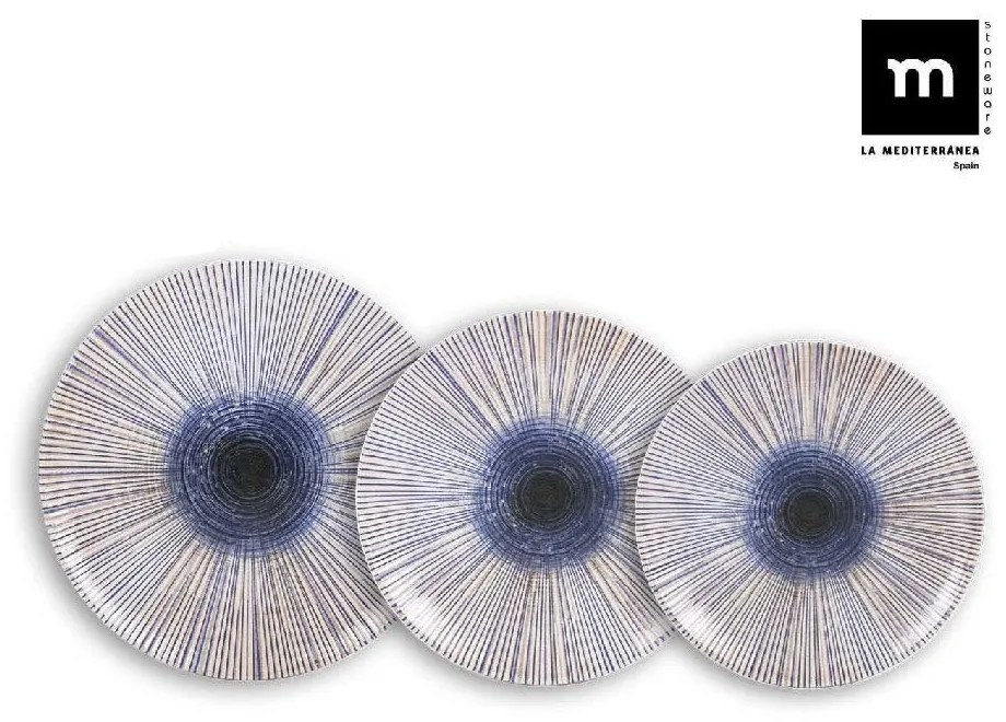 Сервиз за хранене LA MEDITERRANEA Irys, 12 части, Керамика