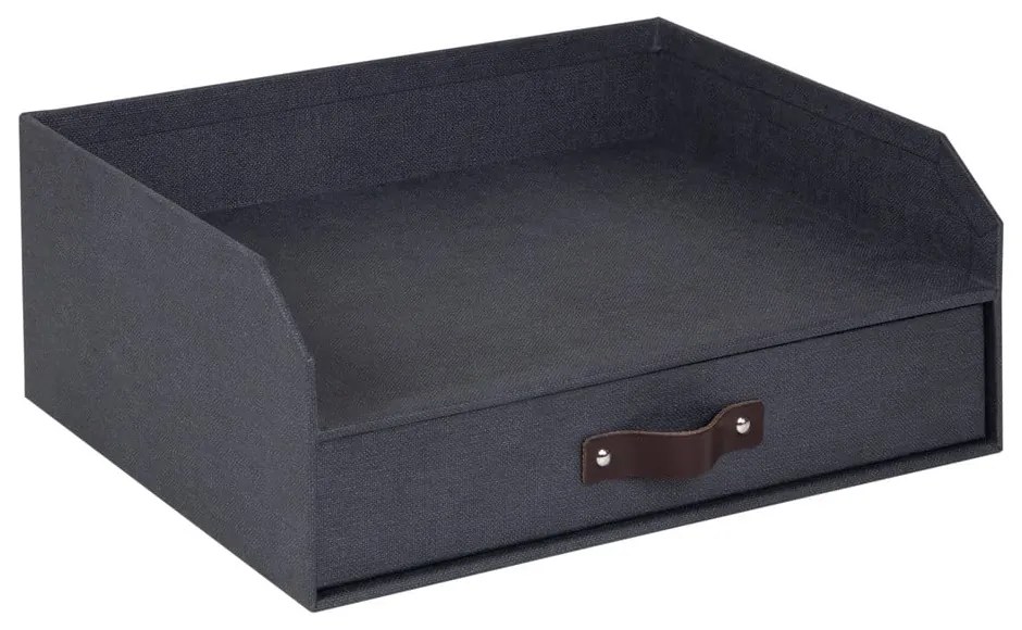 Картонен органайзер за докумнети с чекмедже Walter – Bigso Box of Sweden