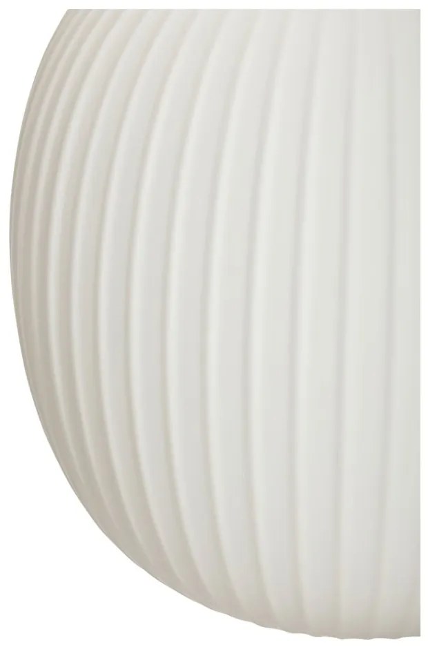 Бяло висящо осветително тяло със стъклен абажур ø 32 cm Serene – Hübsch