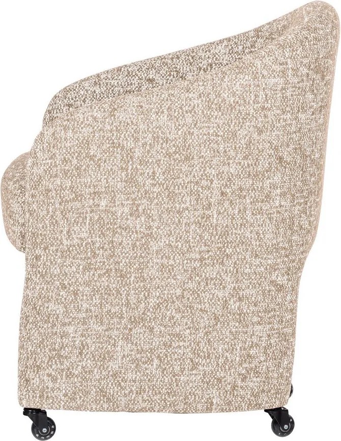 Бежов тапициран офис стол Cordo – WOOOD