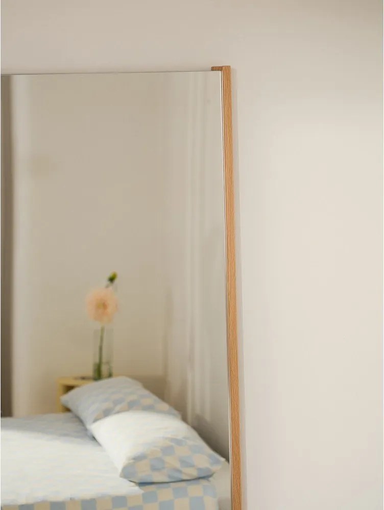 Стенно огледало масивно дърво 60x160 cm Lun – noo.ma
