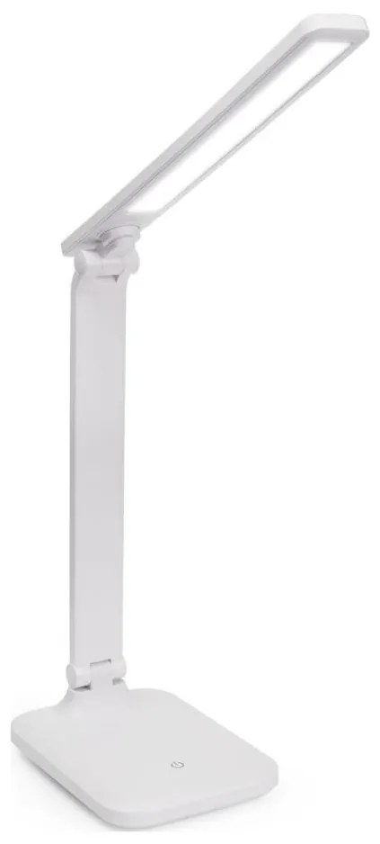 LED димируема сензорна настолна лампа с USB порт REMUS LED/5W/230V бяла