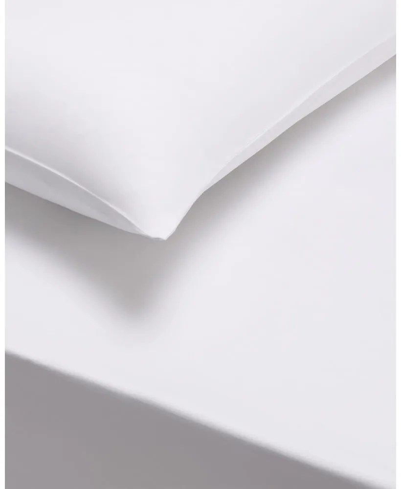 Комплект от 2 калъфки за възглавници от бял памучен сатен Standard, 50 x 75 cm Cotton Sateen - Bianca
