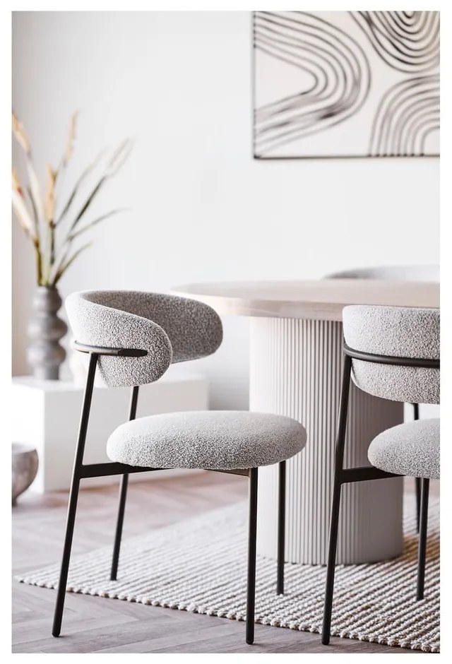 Трапезна маса с ясенов плот 100x220 cm Solva – House Nordic