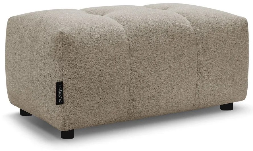 Бежова шенилова табуретка Roxelane – Bobochic Paris