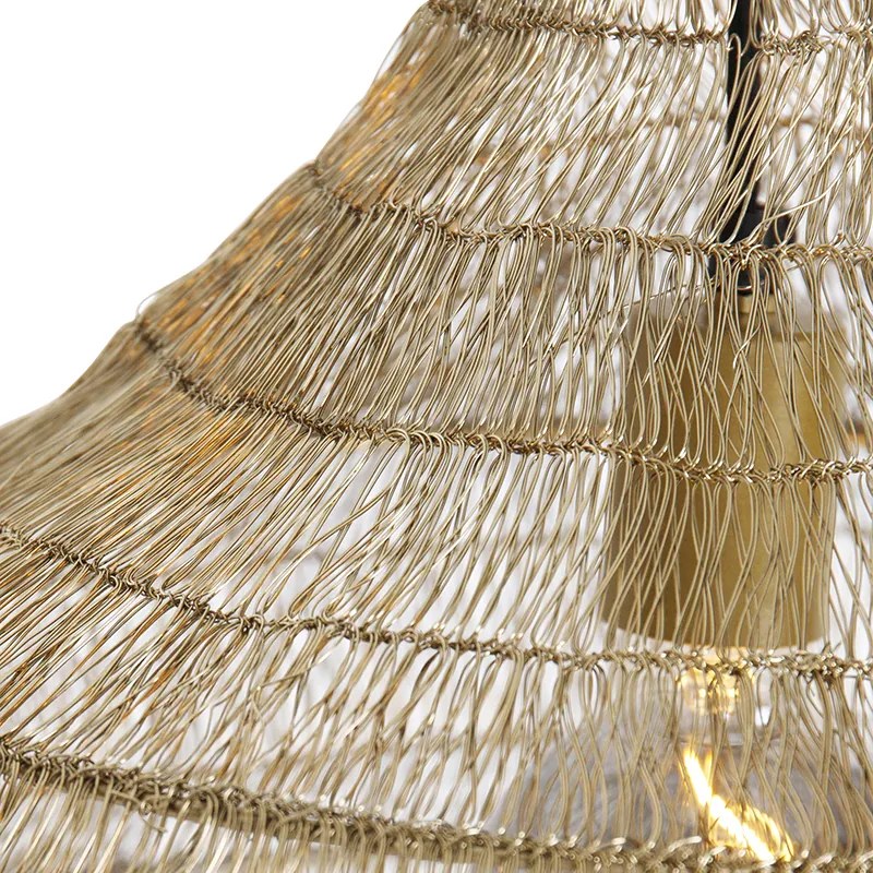 Ориенталски висящ аплик златист 45 см х 60 см - Vadi