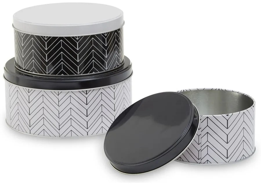 Метални кутии в комплект 3 бр. за храна Urban – Premier Housewares