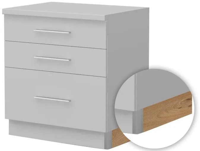 Кухненски страничен цокъл JL Universal SB-Walnut color