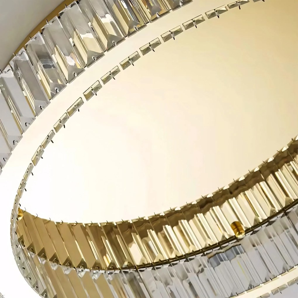 Кристален полилей APP1719-C 40 cm Gold
