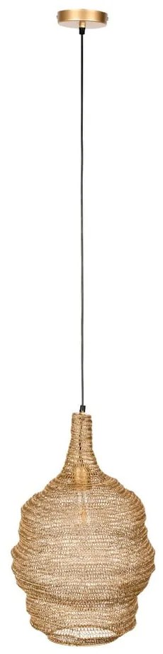 Висяща лампа в златист цвят, ø 37 cm Lena - White Label