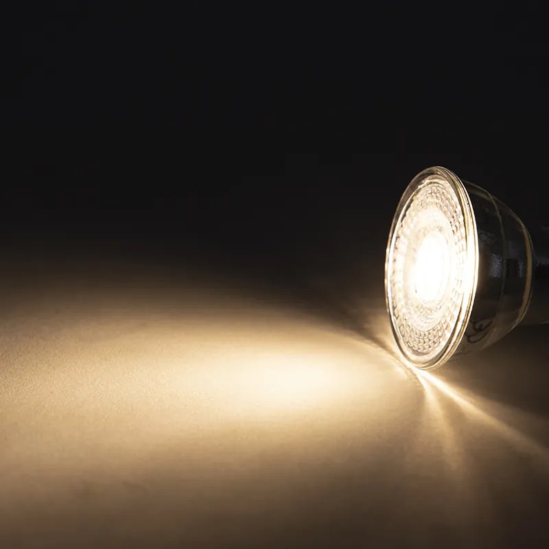 Комплект от 5 GU10 3-степенни димируеми LED крушки 6W 260 lm 2700K