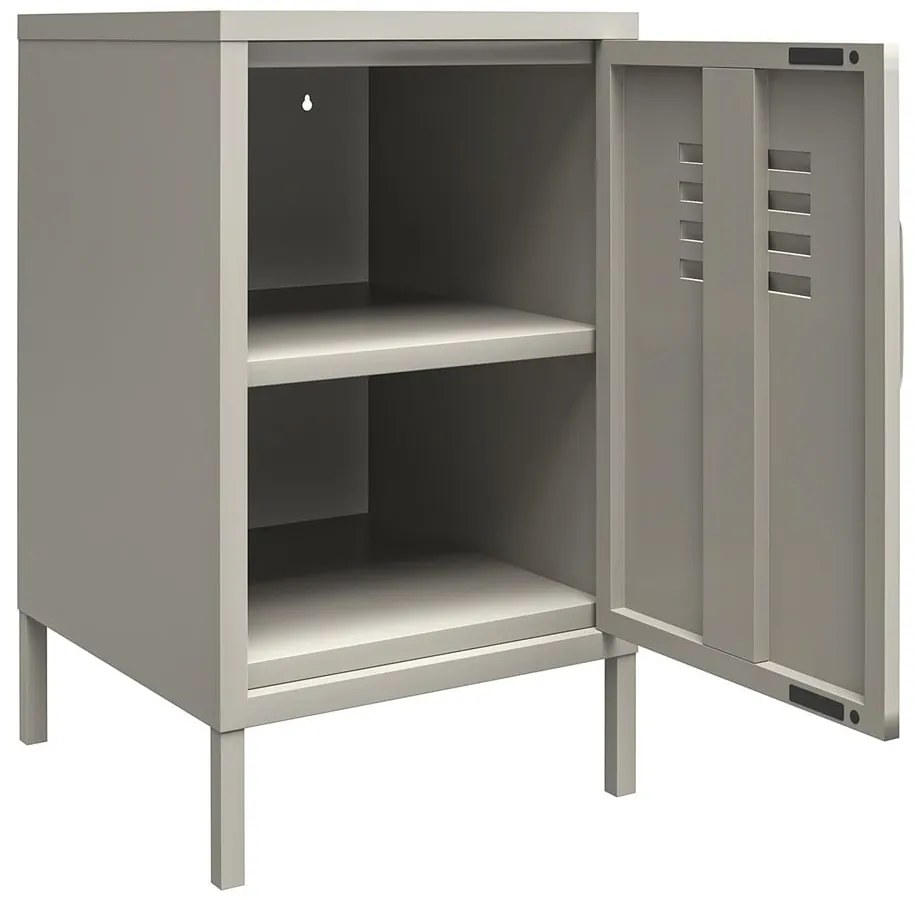 Бежово метално нощно шкафче Bradford – Støraa