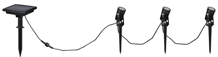 LED потапящо външно осветително тяло със соларен панел Obidos – Trio