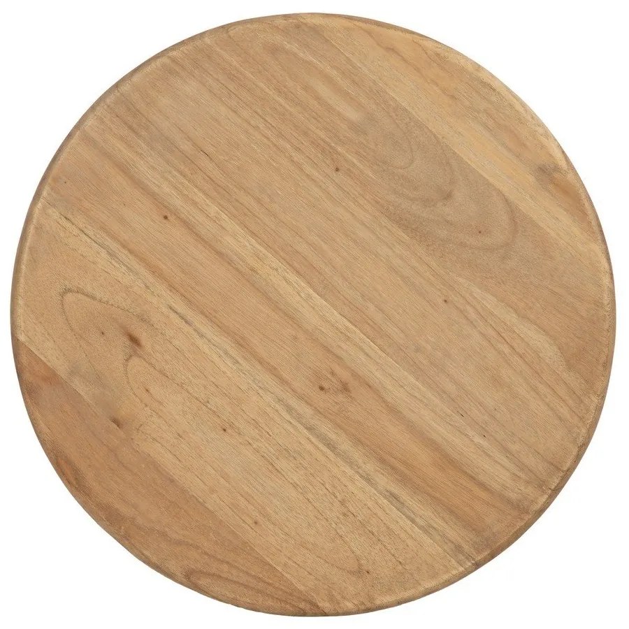 Кръгла странична масичка от масив от минди ø 40 cm Dala – Ixia