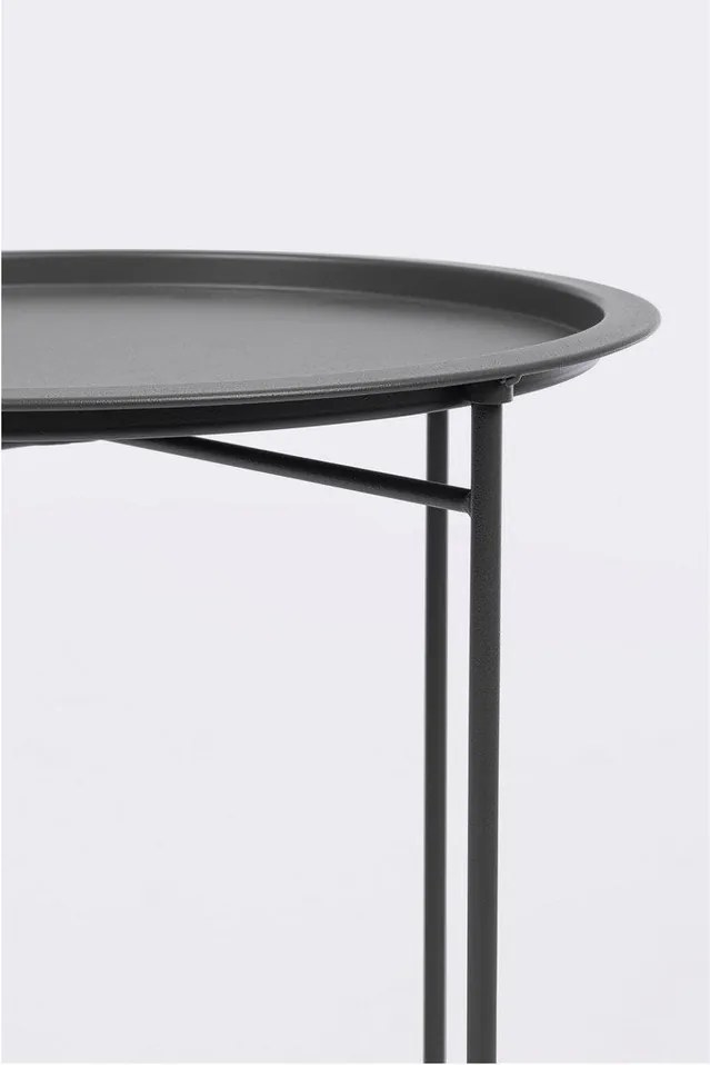 Стоманена кръгла градинска масичка ø 46 cm Austin – Bizzotto