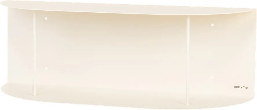 Бежов на няколко нива метален стенен рафт 60 cm Lina – noo.ma