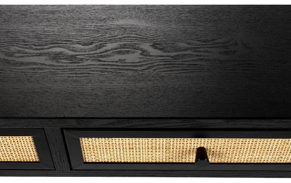 Черна конзолна маса 40x120 cm Guuji – White Label