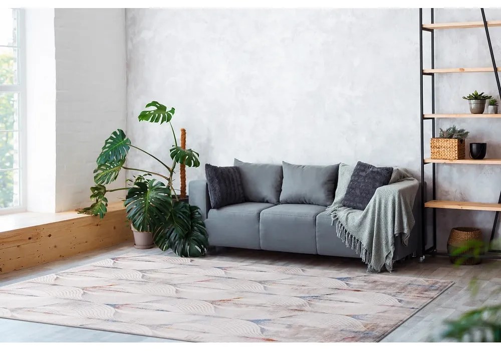 Светлосив килим 80x150 cm Simp – FD